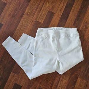 Spanx Assets by Spanx Stretch Pull On White Legging 1x